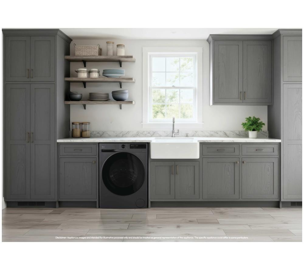 HOOVER Pro Wash Series 3 HBR 610BCL8G-80 WiFi-enabled 10 kg 1600 Spin Washing Machine - Graphite image number 5 of 16