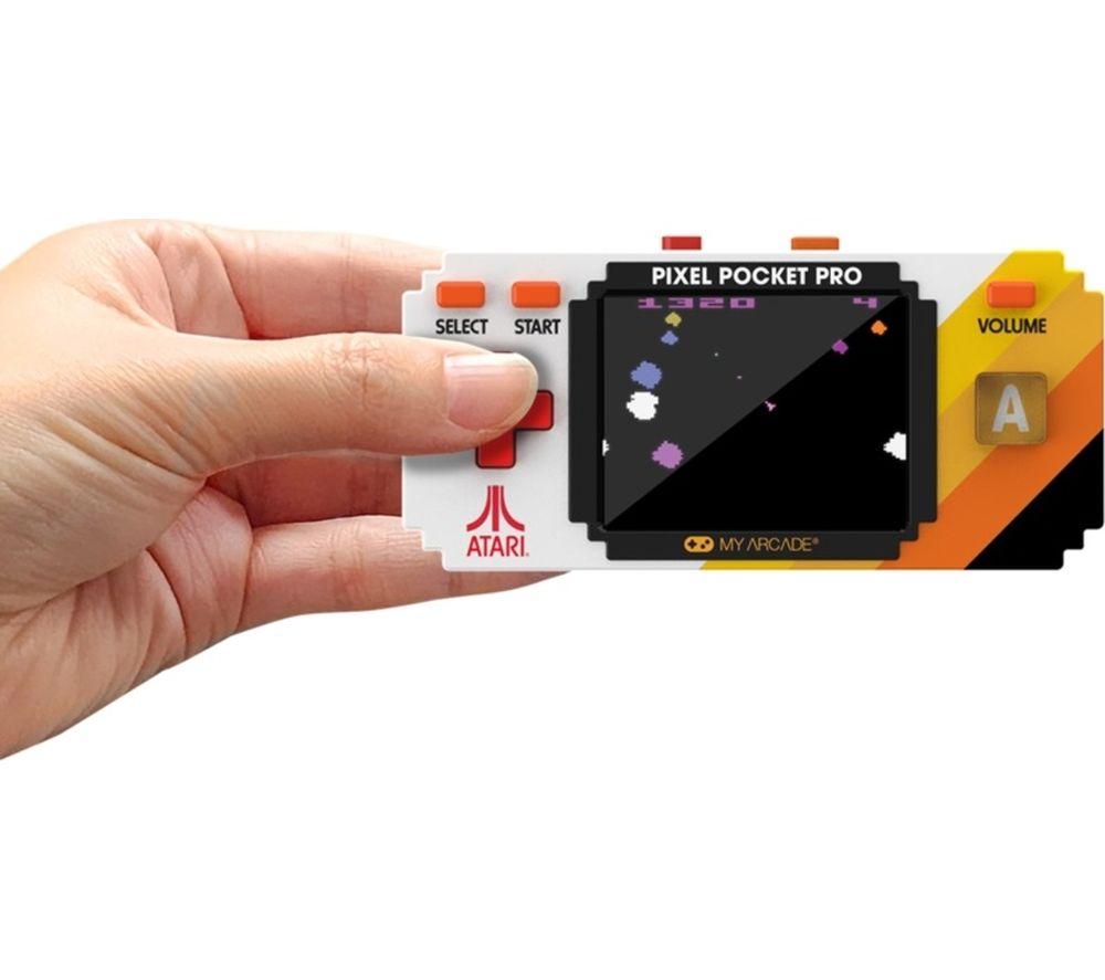 MY ARCADE Pixel Pocket Pro Atari Portable Video Game System image number 2 of 3