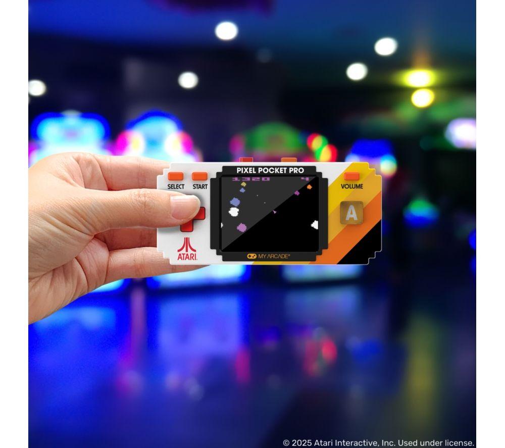MY ARCADE Pixel Pocket Pro Atari Portable Video Game System image number 3 of 3