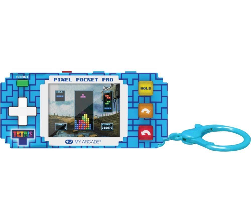 MY ARCADE Pixel Pocket Pro Tetris Portable Video Game System
