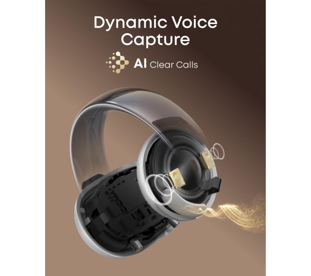 SOUNDCORE AeroClip Wireless Bluetooth Earbuds - White image number 8 of 10