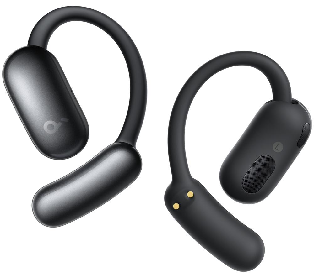 SOUNDCORE AeroFit 2 AI Open-Ear Wireless Bluetooth Earbuds - Black