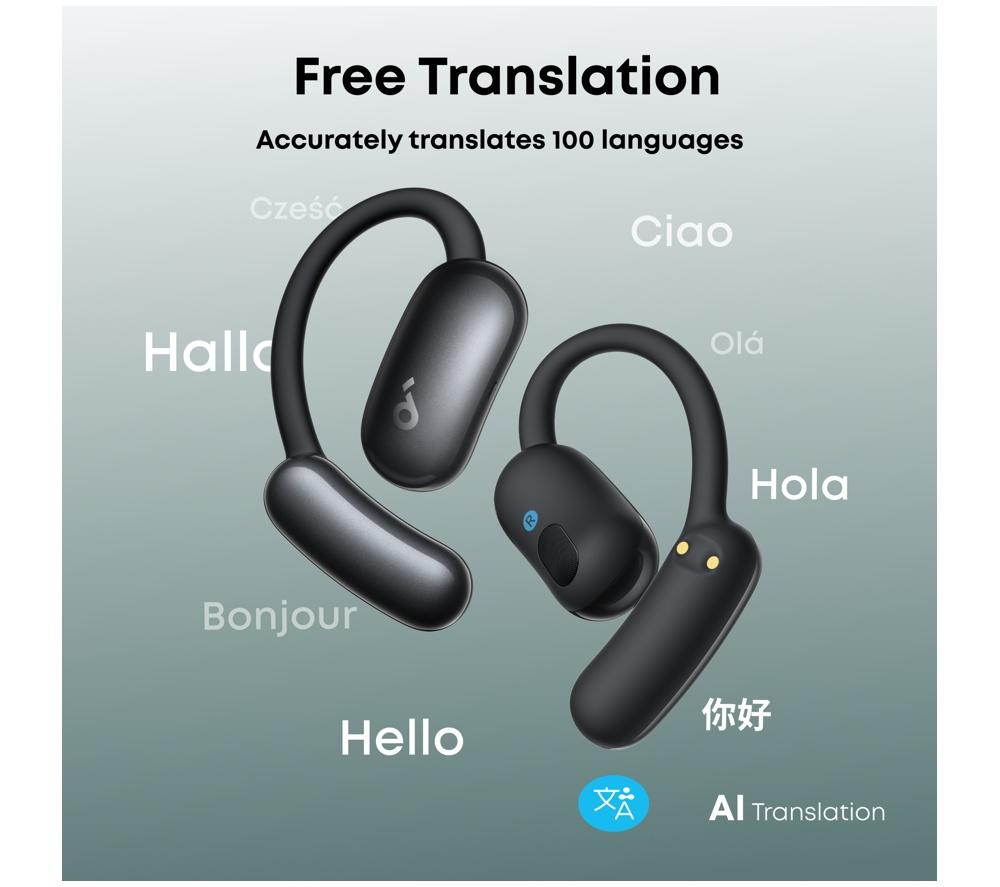 Buy SOUNDCORE AeroFit 2 AI Open-Ear Wireless Bluetooth Earbuds