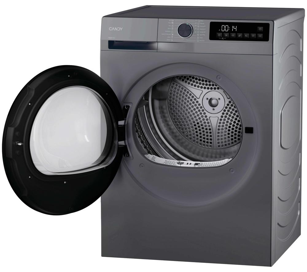 CANDY Quick Pro GD 10N1BR-80 10 kg Heat Pump Tumble Dryer - Graphite image number 3 of 9