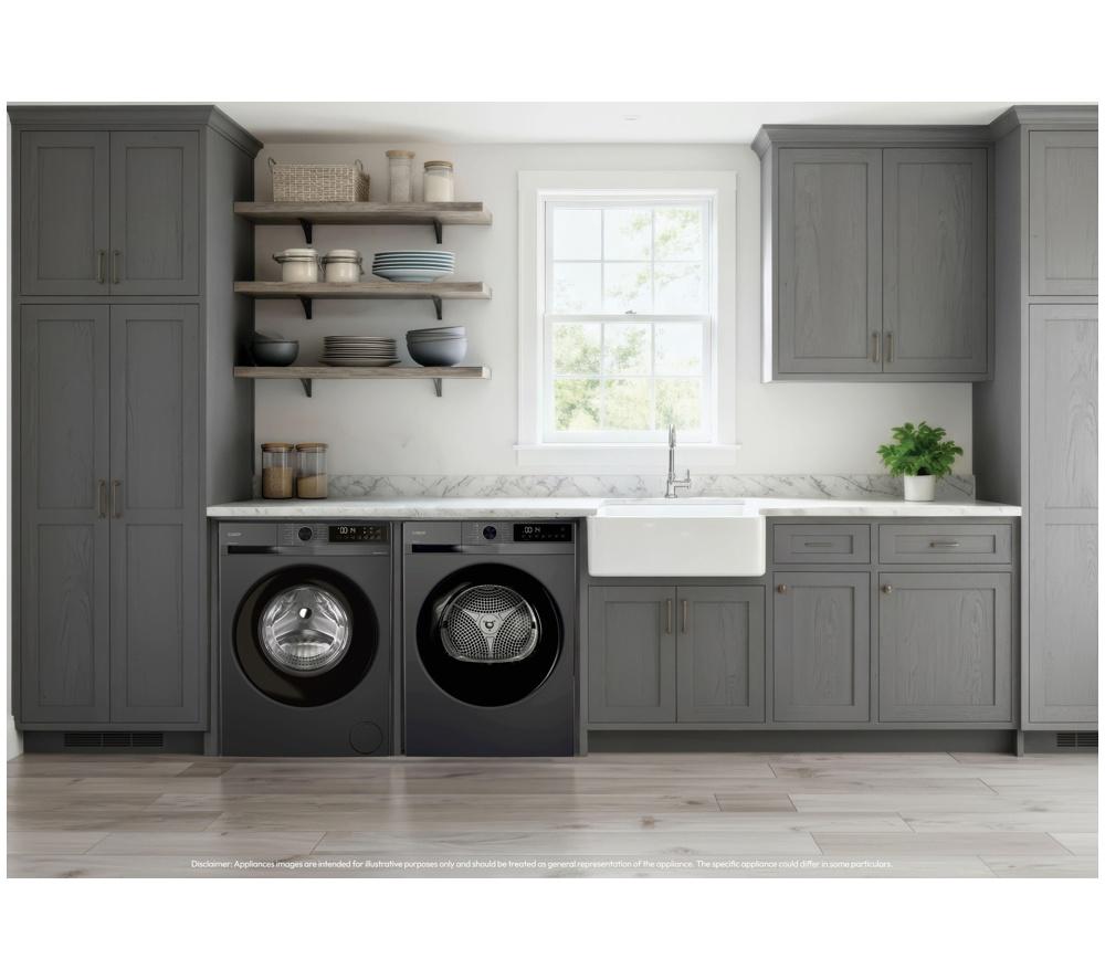 CANDY Quick Pro GD 10N1BR-80 10 kg Heat Pump Tumble Dryer - Graphite image number 5 of 9