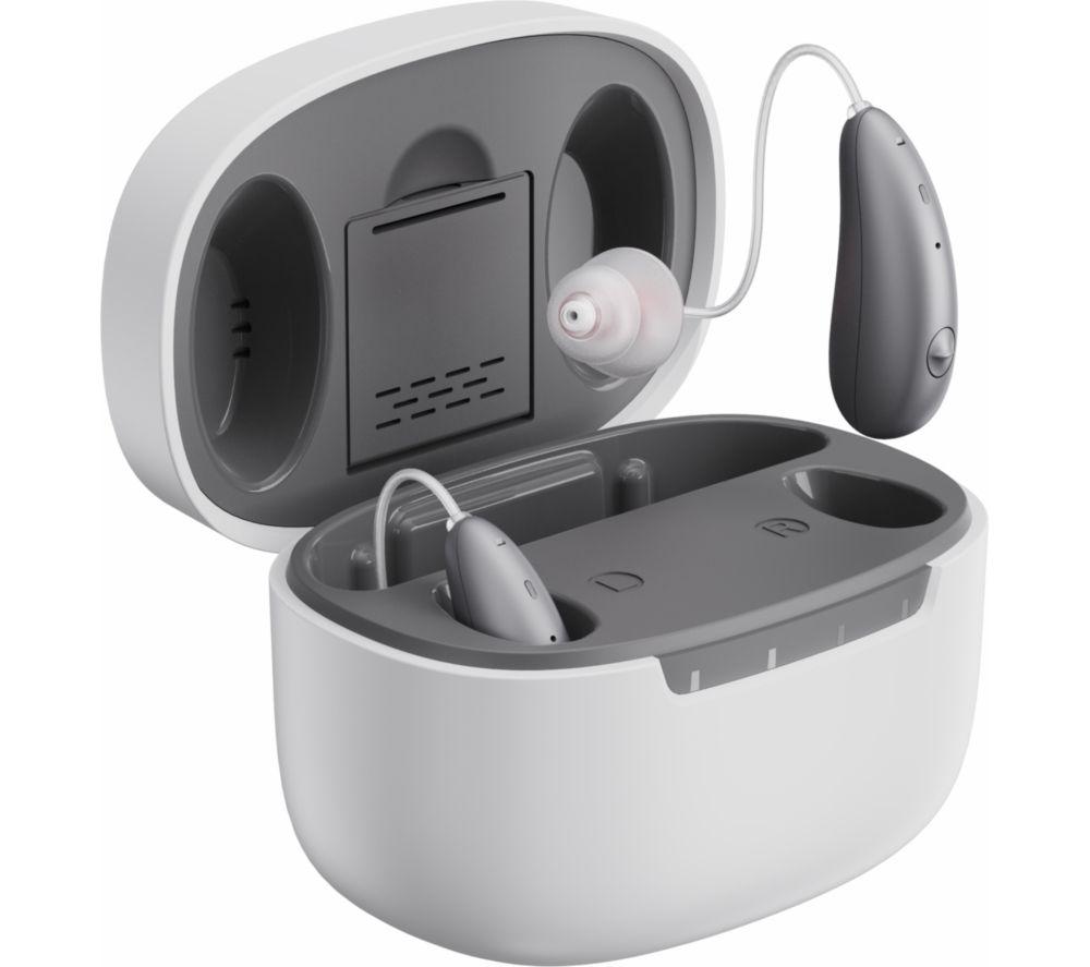 Ceretone Beacon Ce-Dw5a Behind Ear Hearing Aids - Silver, Silver/Grey