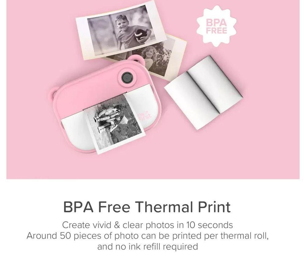 MYFIRST Insta 2 Digital Instant Camera - Pink image number 6 of 6