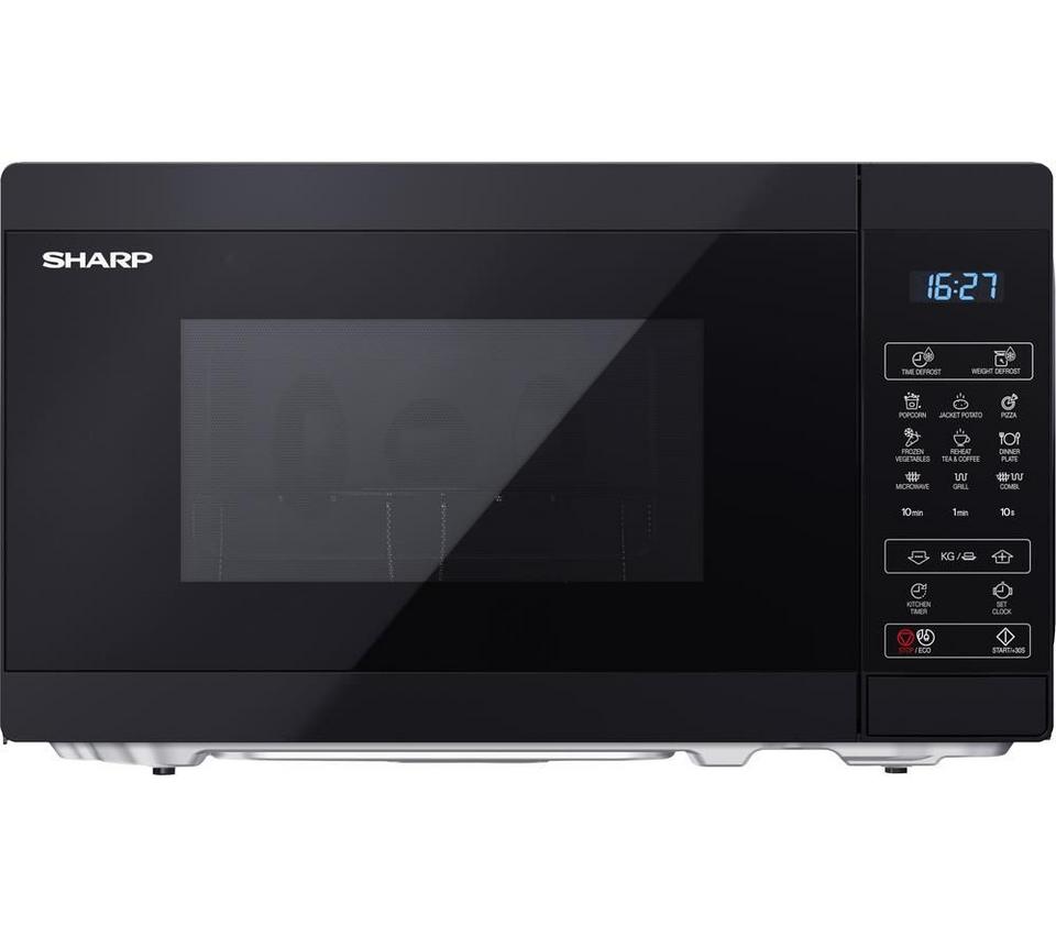 SHARP YC-MG02U-B Microwave with Grill - Black