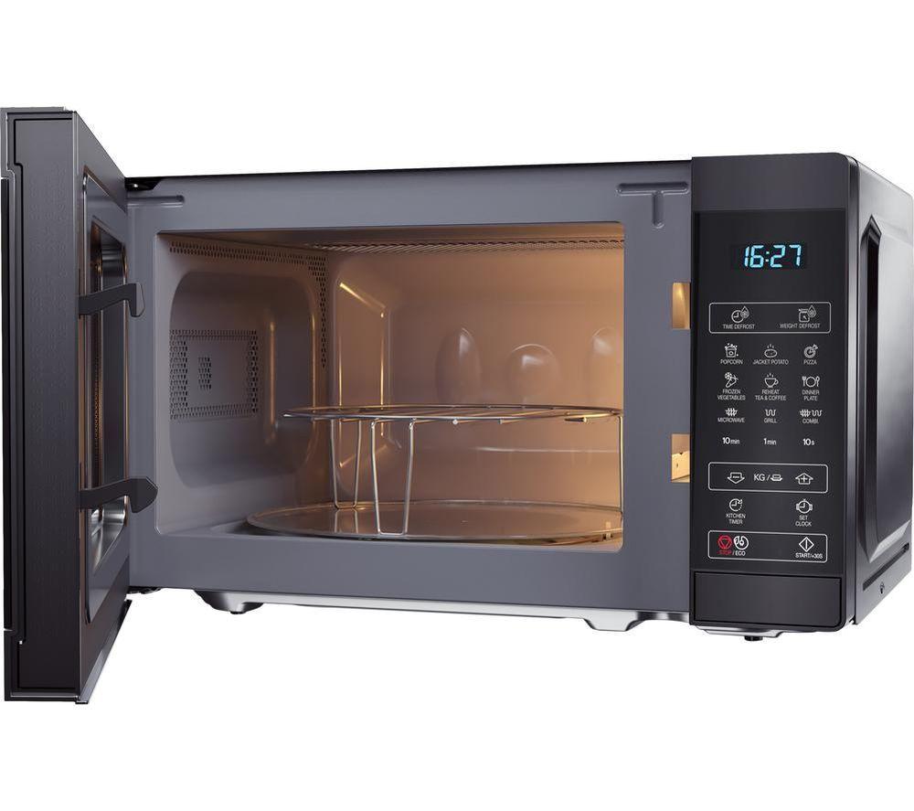 SHARP YC-MG02U-B Microwave with Grill - Black image number 4 of 5