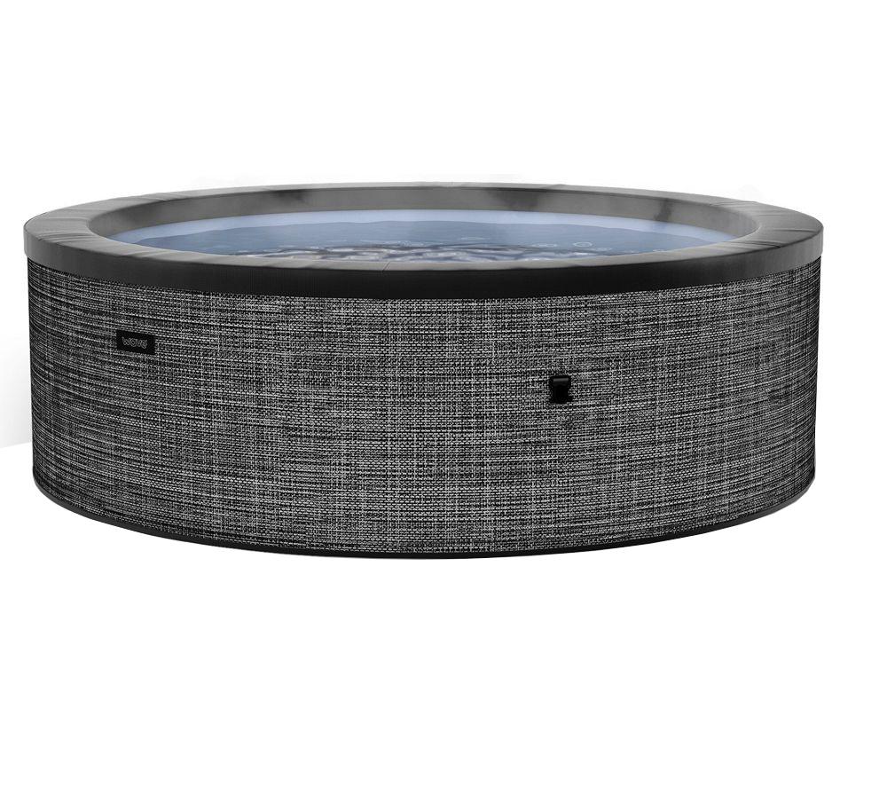 WAVE Tahoe 4-Person Eco Foam Smart Hot Tub - Flint grey image number 7 of 7