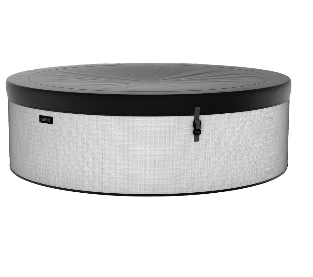 WAVE Tahoe 4-Person Eco Foam Smart Hot Tub - Graphite Grey image number 6 of 7