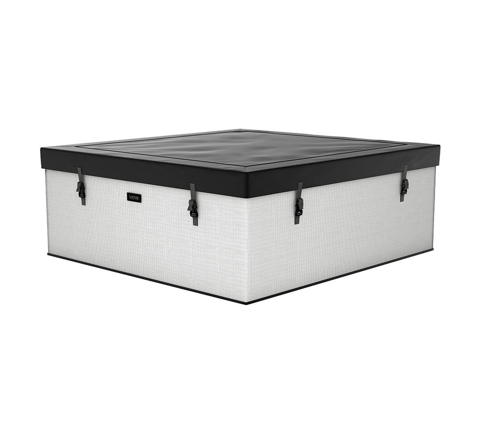 WAVE Garda Eco Foam Smart Hot Tub 4 People - Pebble White image number 5 of 7