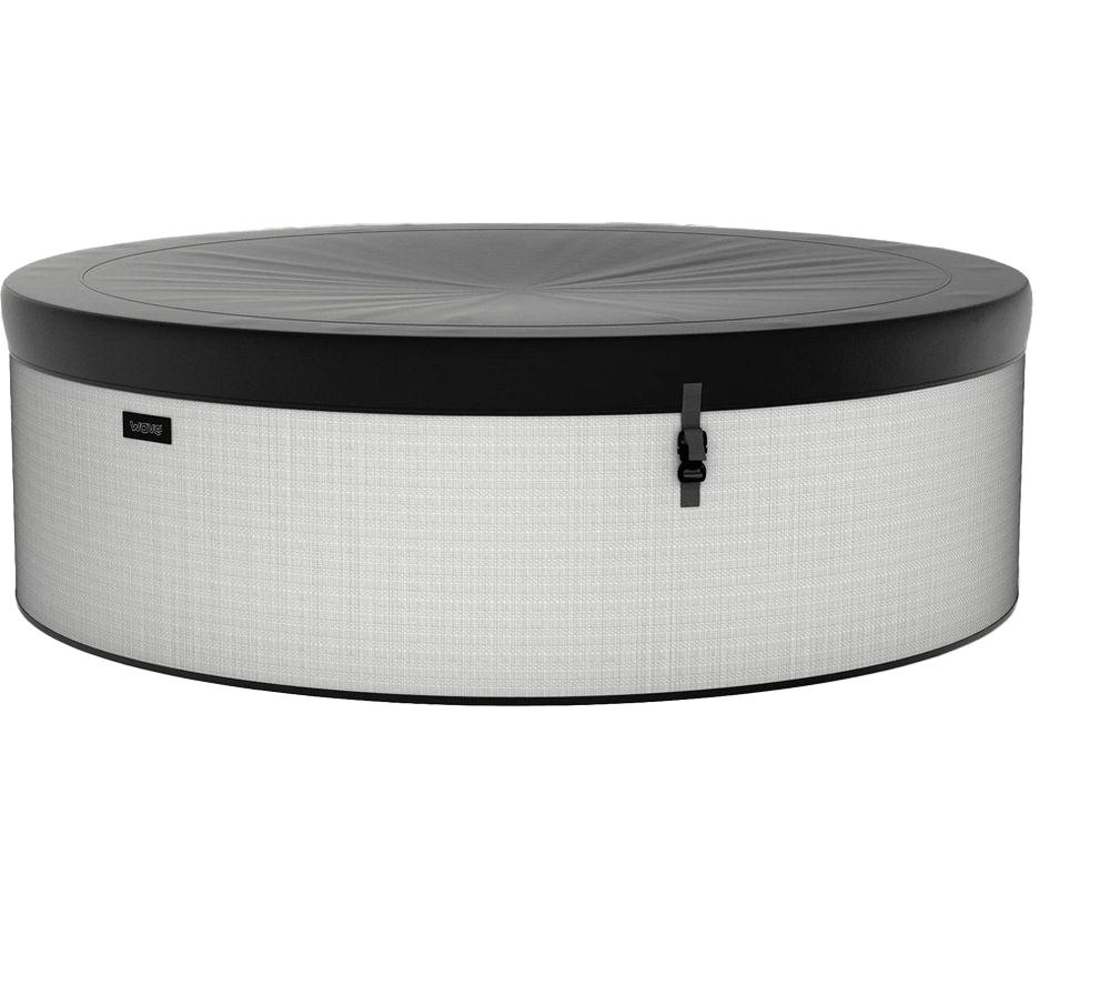 WAVE Tahoe 6-Person Eco Foam Smart Hot Tub - Graphite Grey image number 7 of 7