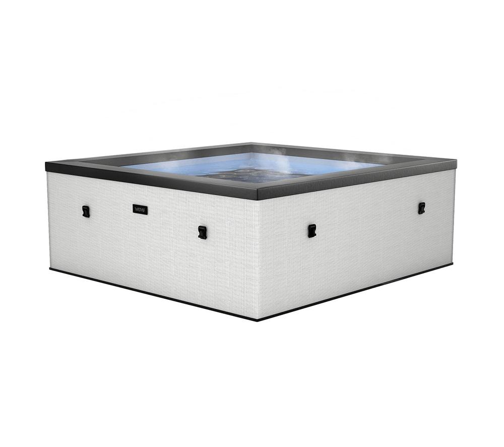 Wave Garda Eco Foam Smart Hot Tub 6 People - Pebble White