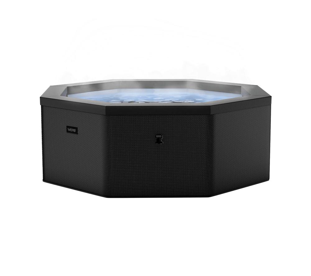 WAVE Como Eco Foam Smart Hot Tub - Charcoal Black image number 4 of 7
