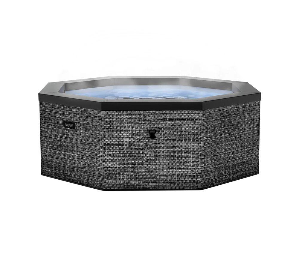 Wave Spas - Octagon Hot Tub - 6 Person - Flint Rattan - Image 4