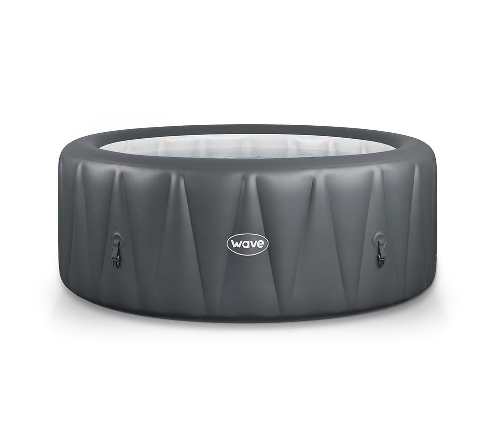 WAVE The Atlantic Inflatable Hot Tub - Dark Grey image number 4 of 6
