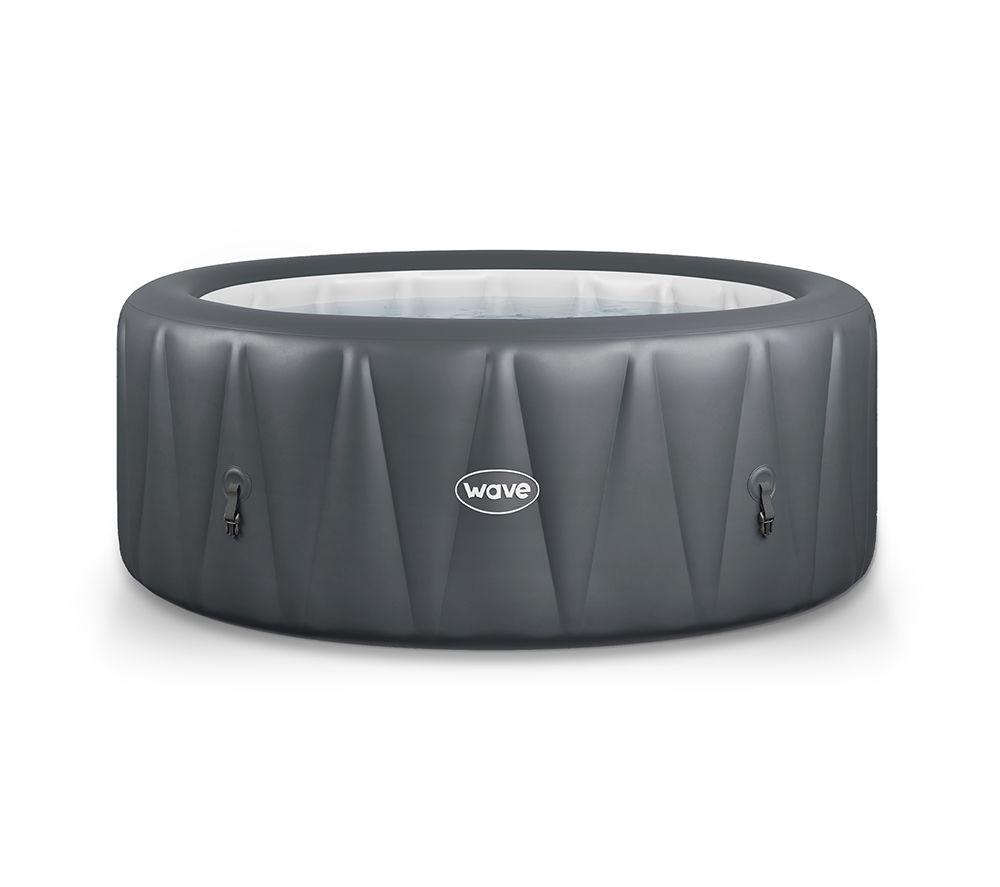 WAVE The Atlantic Inflatable Hot Tub - Dark Grey image number 8 of 10