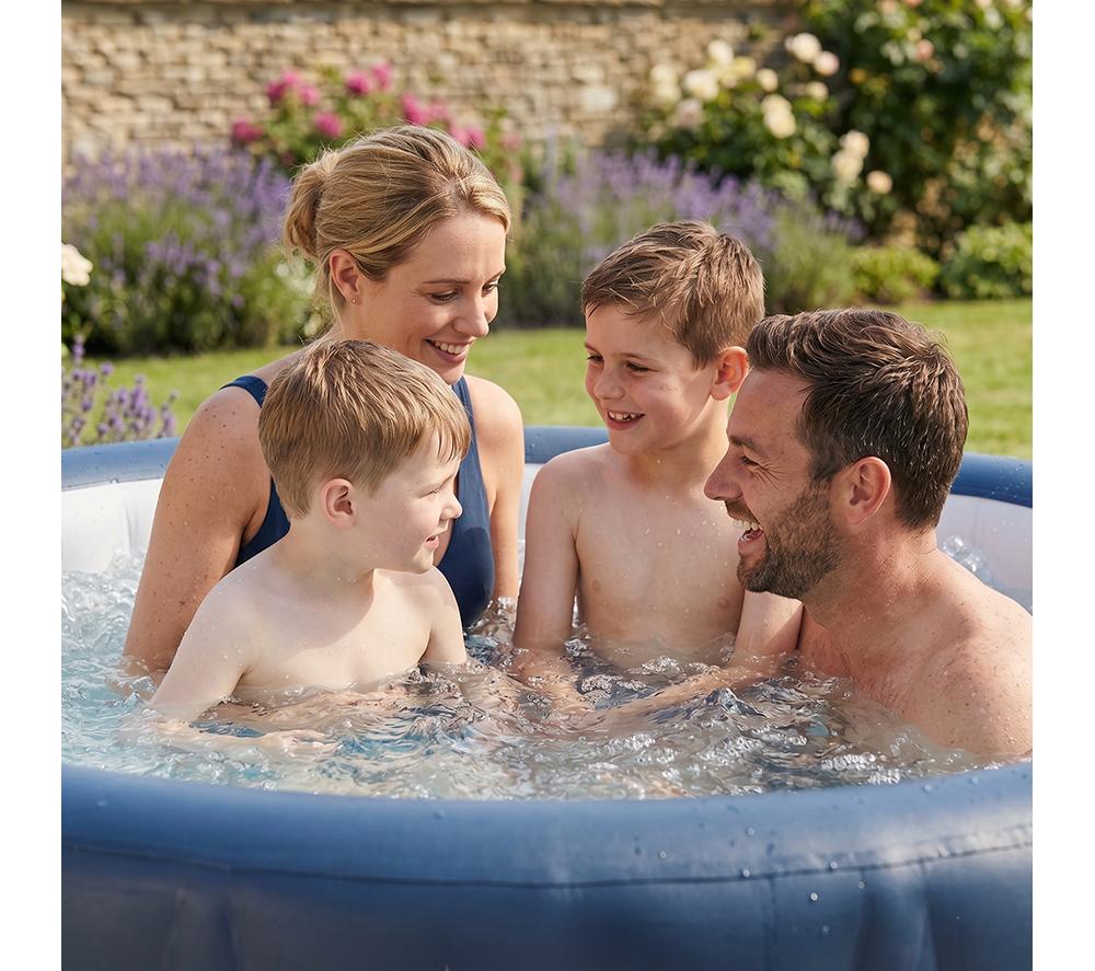 WAVE The Atlantic Inflatable Hot Tub - Navy image number 3 of 6
