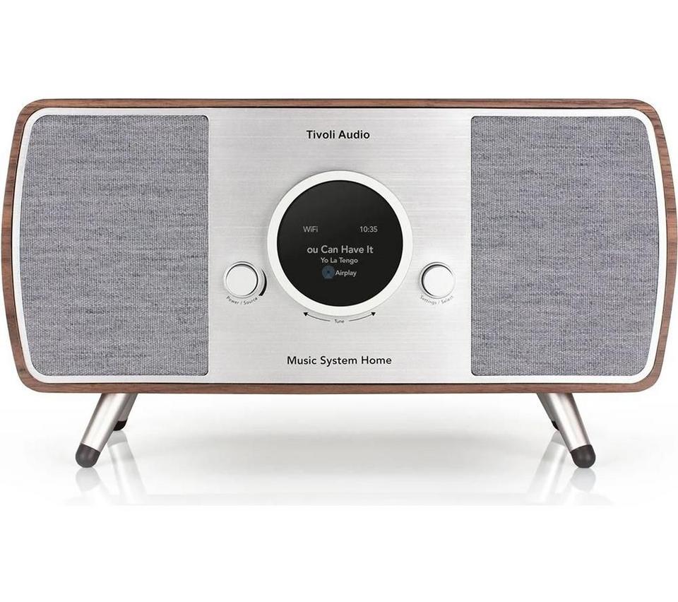 TIVOLI Music System Home Gen 2 Wireless Multi-room Traditional Hi-Fi System - Walnut & Grey