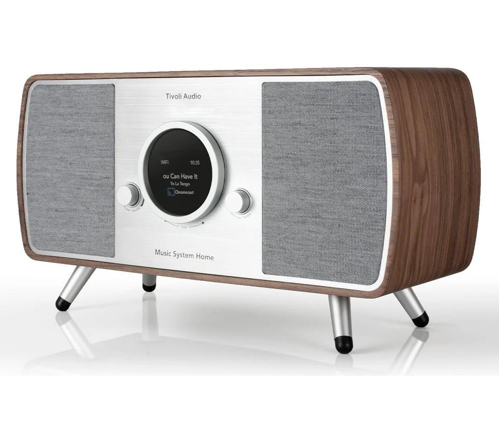 TIVOLI Music System Home Gen 2 Wireless Multi-room Traditional Hi-Fi System - Walnut & Grey image number 3 of 3