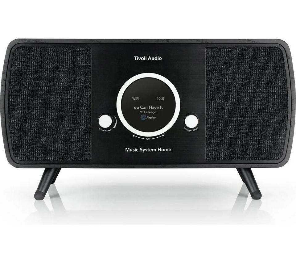TIVOLI Music System Home Gen 2 Wireless Multi-room Traditional Hi-Fi System - Black Ash