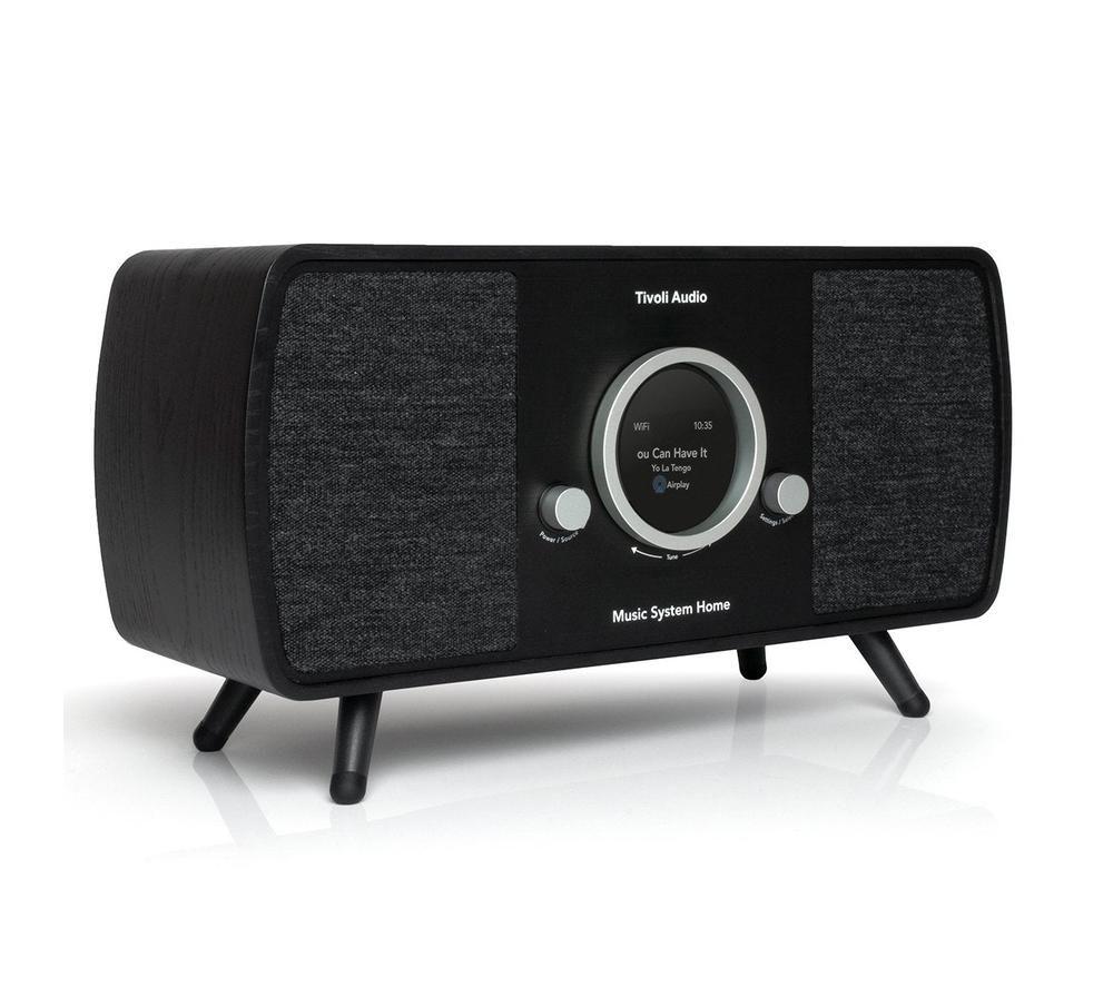 TIVOLI Music System Home Gen 2 Wireless Multi-room Traditional Hi-Fi System - Black Ash image number 4 of 5
