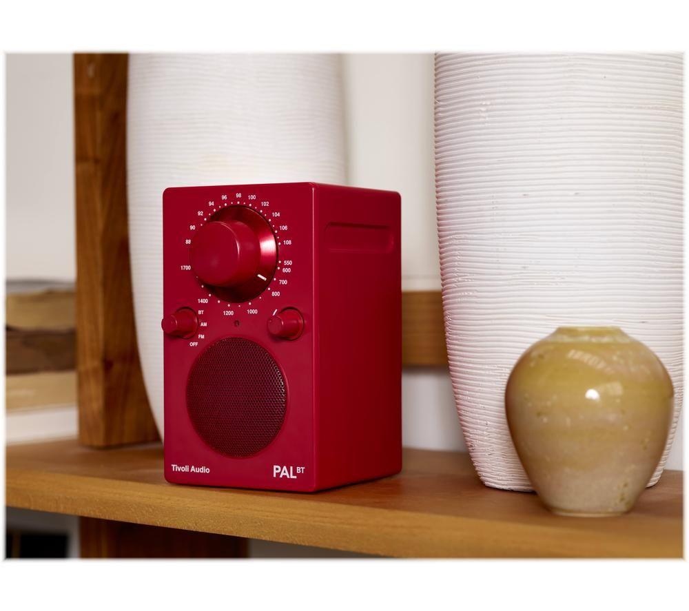TIVOLI PAL BT DAB/FM Portable Bluetooth Radio - Red image number 6 of 10