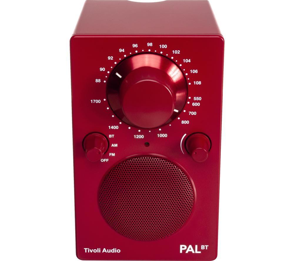TIVOLI PAL BT DAB/FM Portable Bluetooth Radio - Red image number 8 of 10
