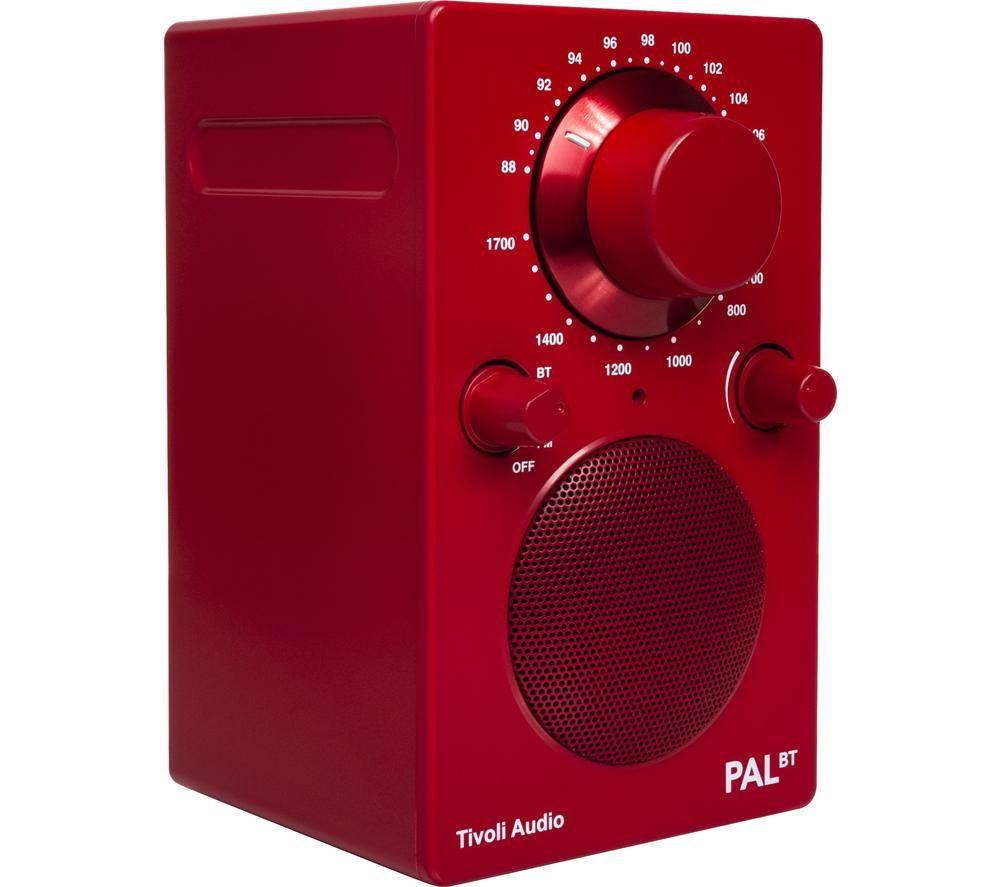 TIVOLI PAL BT DAB/FM Portable Bluetooth Radio - Red image number 9 of 10