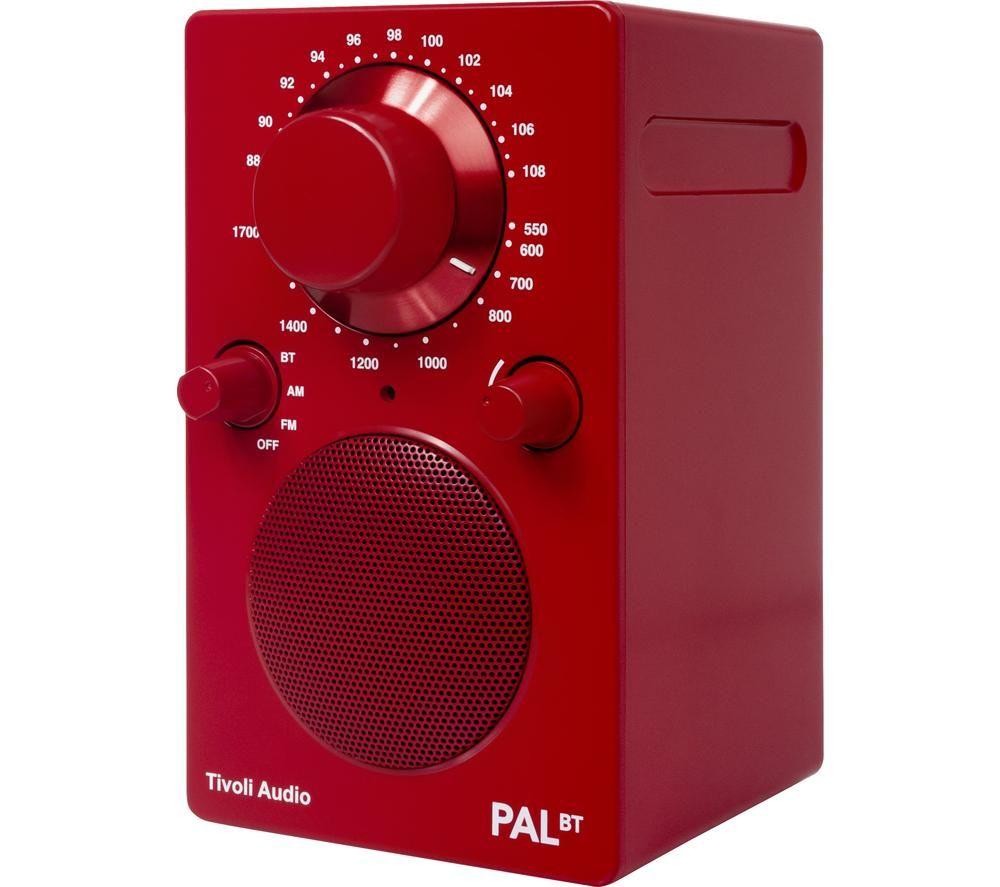 TIVOLI PAL BT DAB/FM Portable Bluetooth Radio - Red image number 10 of 10