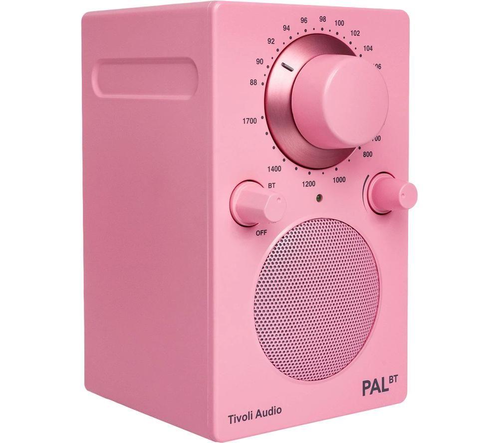 TIVOLI PAL BT DAB/FM Portable Bluetooth Radio - Pink image number 3 of 4