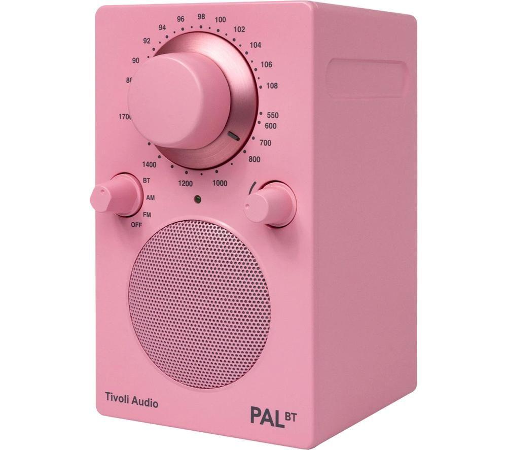TIVOLI PAL BT DAB/FM Portable Bluetooth Radio - Pink image number 4 of 4