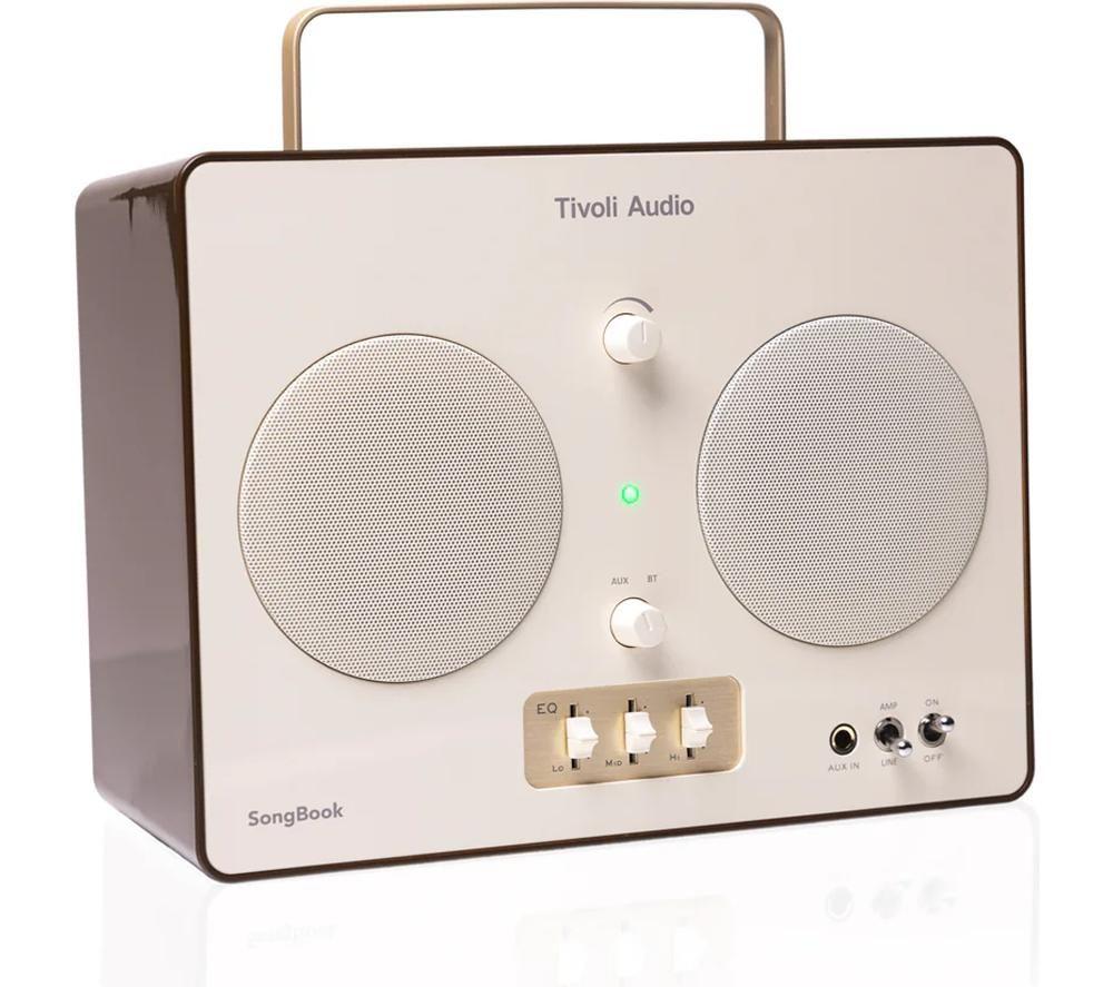 TIVOLI SongBook Portable Bluetooth Speaker - Cream & Brown image number 3 of 4