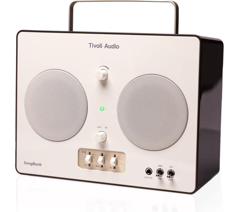 TIVOLI SongBook Portable Bluetooth Speaker - Cream & Brown image number 4 of 4
