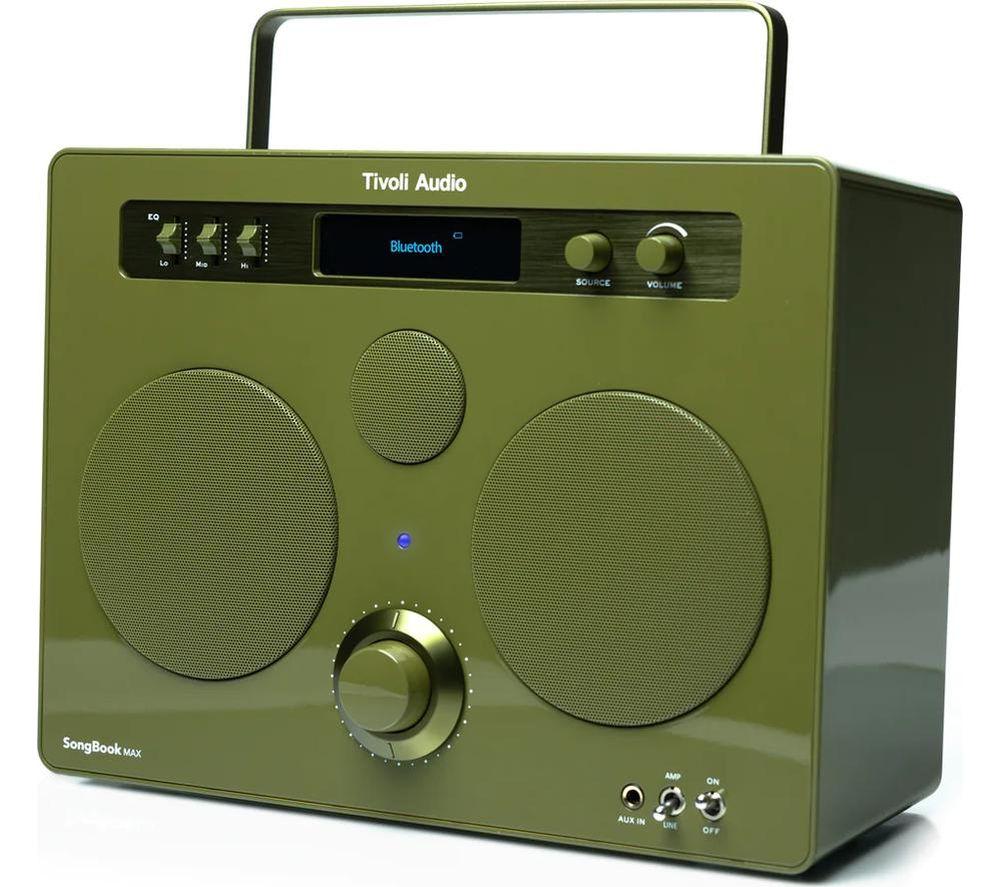 TIVOLI SongBook Max Portable DAB+/FM Bluetooth Speaker - Green image number 2 of 5
