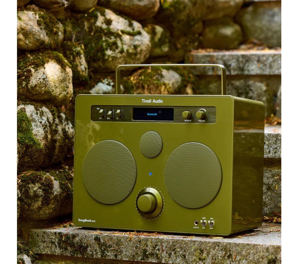 TIVOLI SongBook Max Portable DAB+/FM Bluetooth Speaker - Green image number 5 of 5