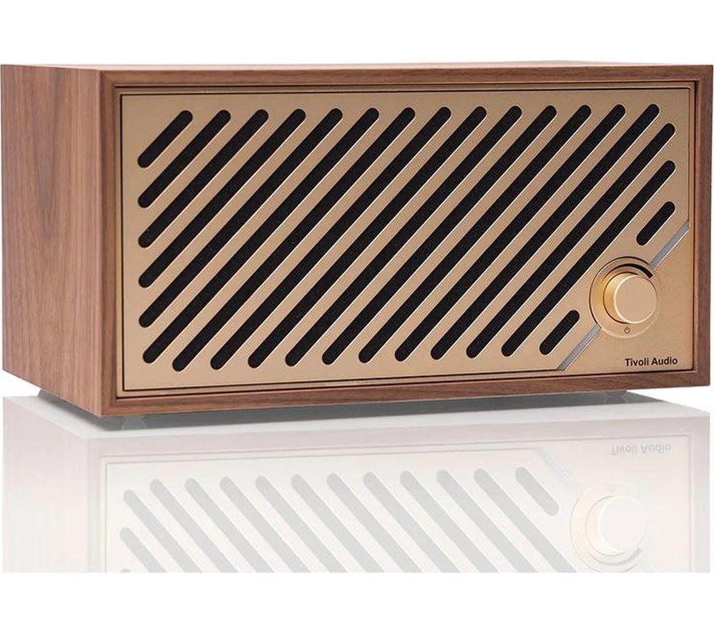 TIVOLI Model Two Digital Wireless Multi-Room Speaker - Gold & Walnut image number 3 of 5
