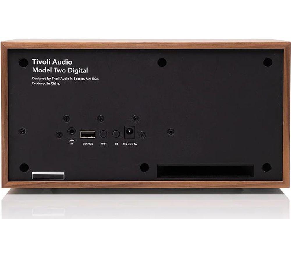 TIVOLI Model Two Digital Wireless Multi-Room Speaker - Gold & Walnut image number 4 of 5