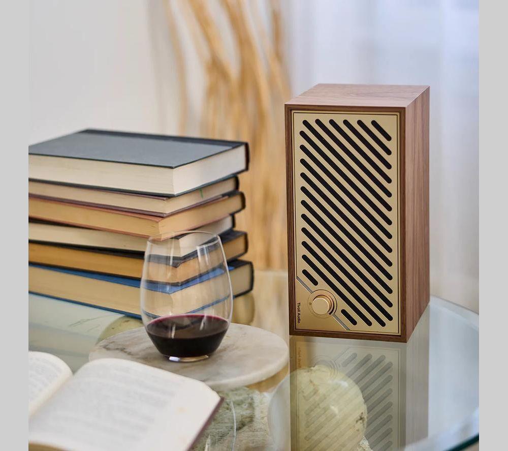 TIVOLI Model Two Digital Wireless Multi-Room Speaker - Gold & Walnut image number 5 of 5