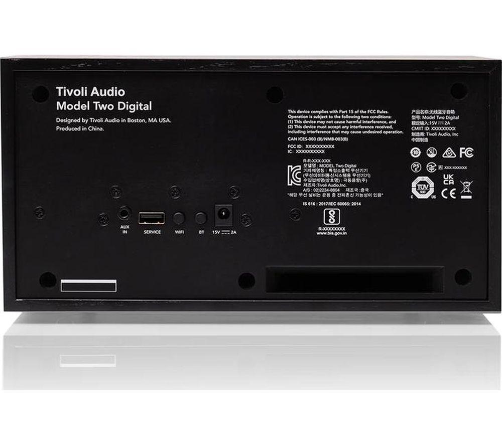 TIVOLI Model Two Digital Wireless Multi-Room Speaker - Black image number 3 of 4