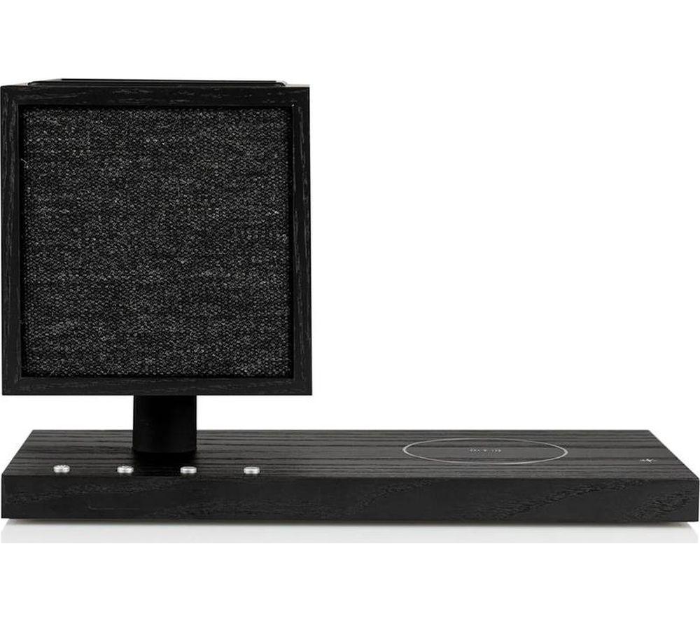 Tivoli Revive Bluetooth Speaker With Wireless Charging Pad & Led Lamp - Black, Black