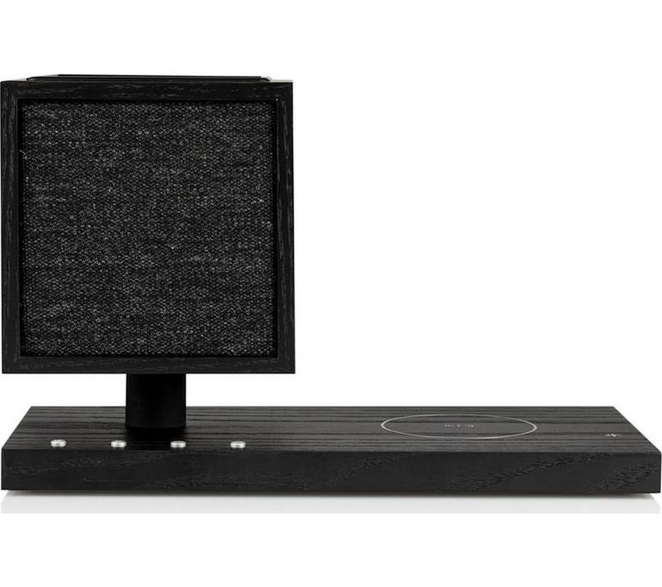 TIVOLI Revive Bluetooth Speaker with Wireless Charging Pad & LED Lamp - Black