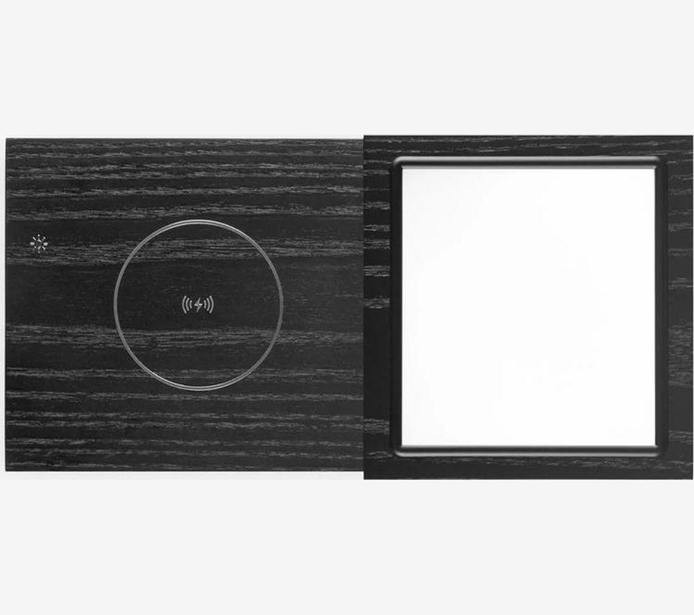 TIVOLI Revive Bluetooth Speaker with Wireless Charging Pad & LED Lamp - Black image number 2 of 3