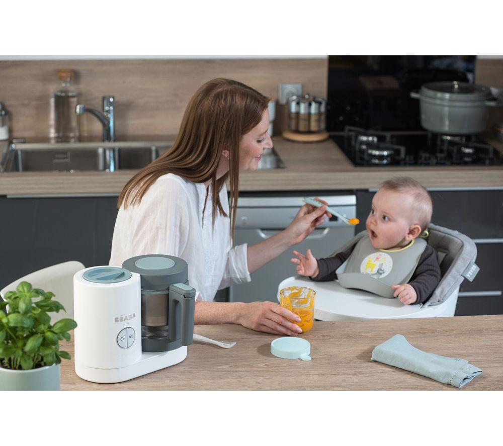 BEABA Babycook Neo Baby Food Maker - White & Grey image number 9 of 11