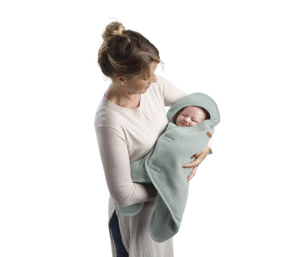 BEABA Babynomade Wrapping Blanket - Sage Green image number 4 of 6
