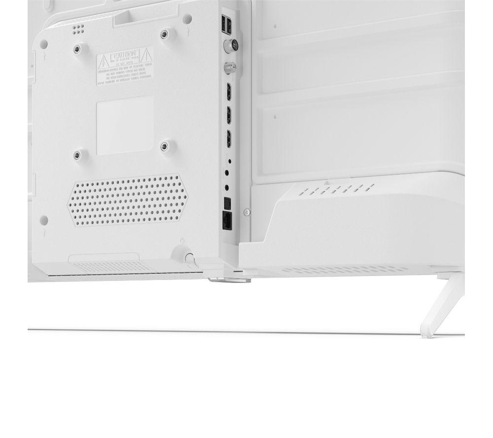 SHARP 1T-C32HE2245KW 32" Smart HD Ready HDR LED TV - White image number 3 of 10