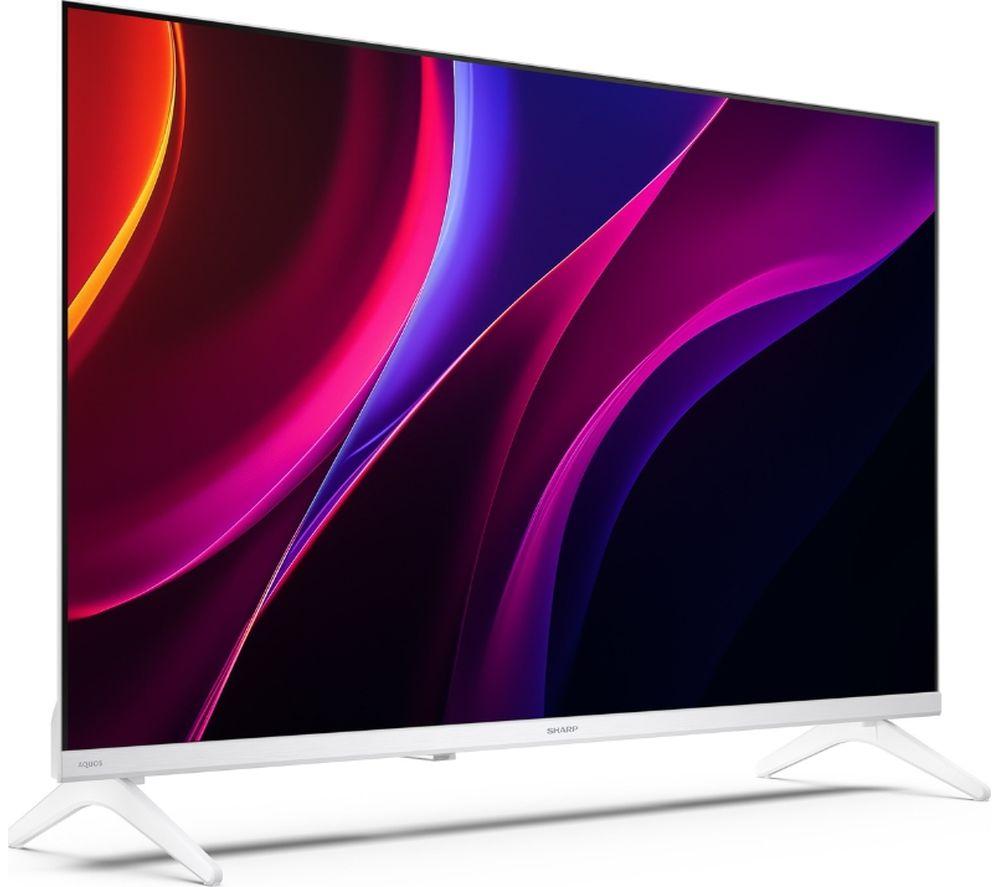 SHARP 1T-C32HE2245KW 32" Smart HD Ready HDR LED TV - White image number 6 of 10
