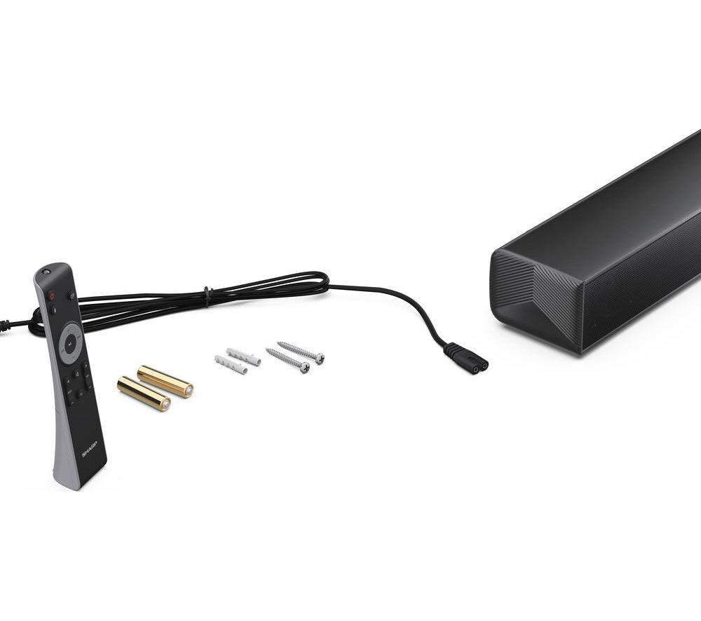 SHARP HT-SB121 2.0 Compact Sound Bar image number 2 of 10