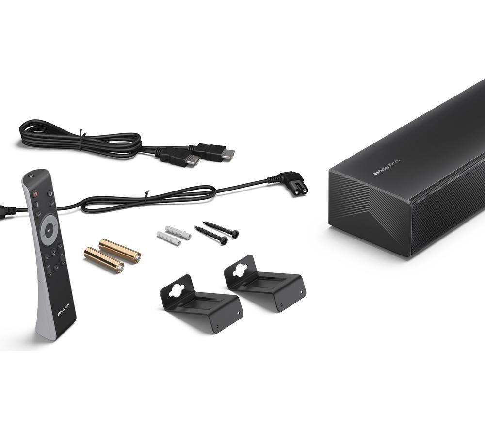 SHARP HT-SB304 2.0 Sound Bar with Dolby Atmos & DTS Virtual:X image number 10 of 10